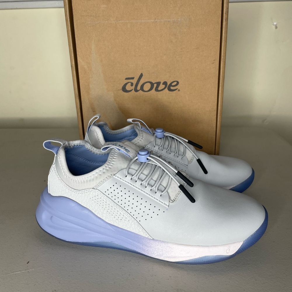 Clove Comfort Sneaker Nursing / Healthcare Shoes Grey Matter Blue Women’s 7.5